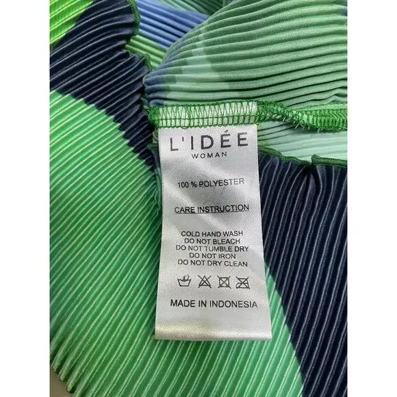L'Idee 'Gisele' Green Polyester Mini Dress Size 6 - Picture 5 of 5